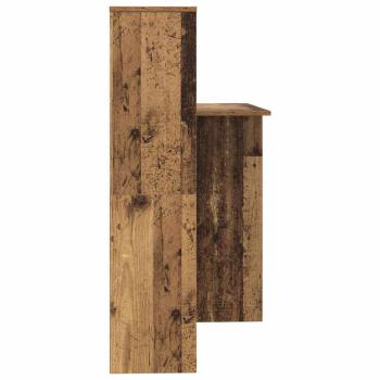 Schreibtisch Altholz 131,5 x 50 x 106,5 cm Holzwerkstoff