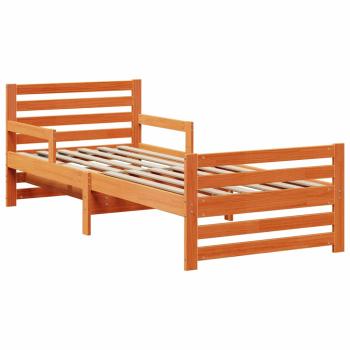 Ausziehbares Bettgestell für Kinder Other Wachsbraun