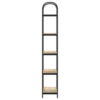 Regal Sonoma Eiche 60 x 30 x 183 cm Holzwerkstoff