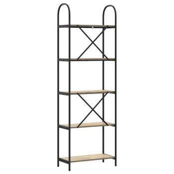 Regal Sonoma Eiche 60 x 30 x 183 cm Holzwerkstoff