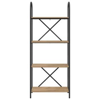 Regal Eiche handwerklich 60 x 30 x 146 cm Holzwerkstoff