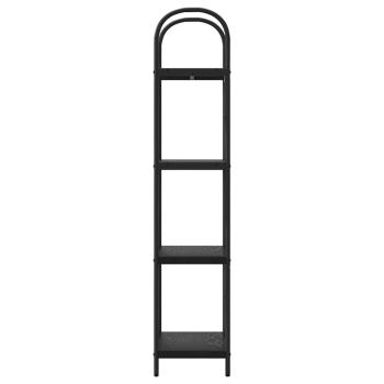 Regal Schwarze Eiche 40 x 30 x 146 cm Holzwerkstoff