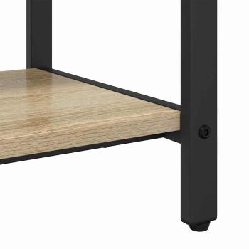 Kleiderständer Sonoma Eiche 75 x 34 x 184 cm Holzwerkstoff