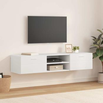 ARDEBO.de - TV-Schränk mit Schubladen Weiß 150 x 39 x 30 cm Holzwerkstoff