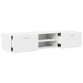 TV-Schränk mit Schubladen Weiß 150 x 39 x 30 cm Holzwerkstoff