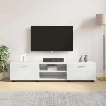 TV-Schränk mit Regal Betongrau 150 x 39 x 30 cm Holzwerkstoff