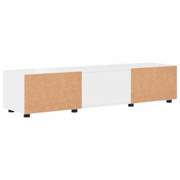 TV-Schränk mit Regal Betongrau 150 x 39 x 30 cm Holzwerkstoff