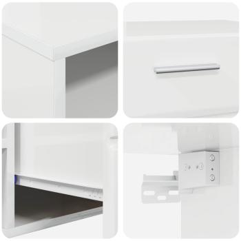 TV-Schränk mit Regal Betongrau 150 x 39 x 30 cm Holzwerkstoff