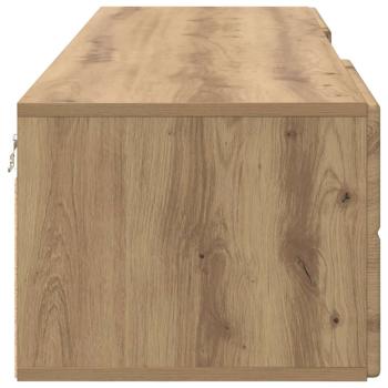 TV-Schränk Eiche handwerklich 150 x 39 x 30 cm Holzwerkstoff