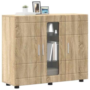 Sideboard mit Tür Sonoma Eiche 55.5 x 29 x 100 cm Holzwerkstoff