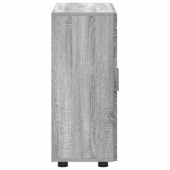 Sideboard mit Tür Grau Sonoma 55.5 x 29 x 100 cm Holzwerkstoff