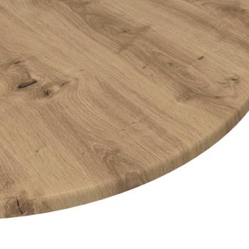 Tischplatte Eiche handwerklich 60 x 60 x 1.5 cm Holzwerkstoff