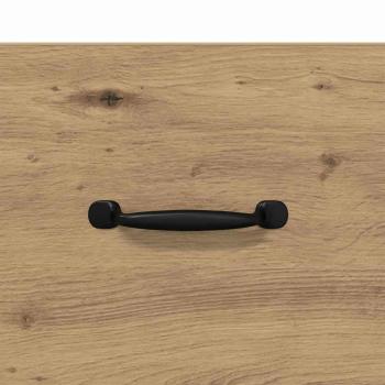 Nachttisch 2 pcs Eiche handwerklich 40 x 35 x 47,5 cm