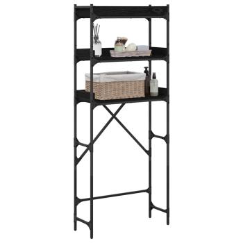 Waschmaschinenregal mit Regal 67 x 25 x 163 cm Holzwerkstoff