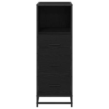 Badezimmer Schrank Schwarze Eiche 35 x 37,5 x 100 cm
