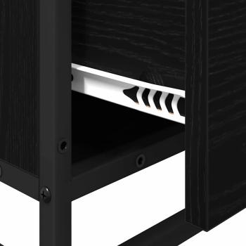 Badezimmer Schrank Schwarze Eiche 35 x 37,5 x 100 cm