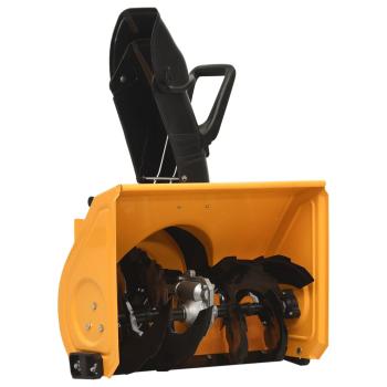 2-in-1 Schneefräse und Kehrmaschine Benzinbetrieben 6,5PS