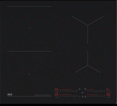 ARDEBO.de AEG TI64IB1FIZ Autarkes Induktionskochfeld, 58 cm breit, Slider Touch, Kindersicherung, Pausefunktion, Topferkennung, saphire matt Rahmenlos