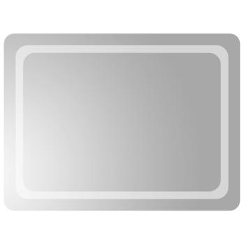 LED-Badspiegel 80x60 cm