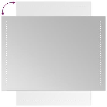 LED-Badspiegel 50x70 cm