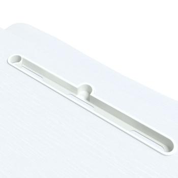 Arbeitsstation Verstellbar 90x40x(13-50) cm Stahl Holzwerkstoff