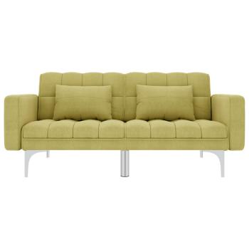 ARDEBO.de - Schlafsofa Grün Stoff