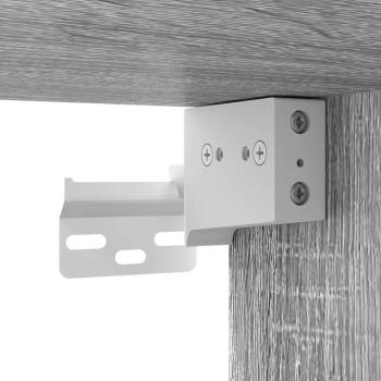 10-tlg. TV-Schrank-Set Grau Sonoma Holzwerkstoff