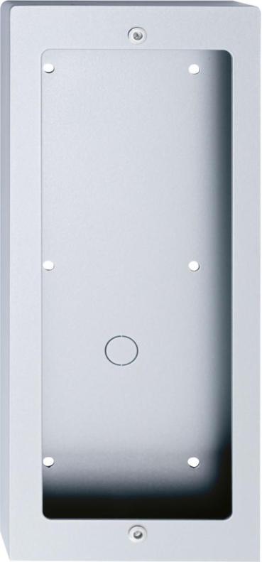 ARDEBO.de Bticino (A00072) 3-moduliger AP-Kasten mit Aufbauhöhe 32 mm, 1-reihig, Farbe: Allmetal