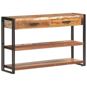 Sideboard 120x30x75 cm Recyceltes Massivholz