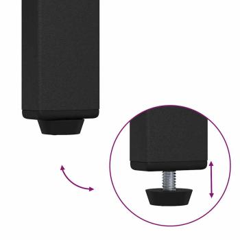 Kleiderständer mit Regal Eiche handwerklich 95 x 34 x 184 cm