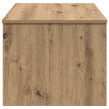 Couchtisch Eiche handwerklich 80 x 50.5 x 41.5 cm Holzwerkstoff