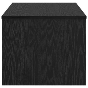Couchtisch Schwarze Eiche 80 x 50.5 x 41.5 cm Holzwerkstoff