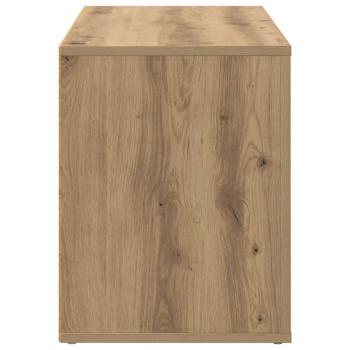Schuhregal Eiche handwerklich 75 x 35 x 45 cm Holzwerkstoff