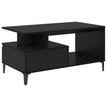 Couchtisch Schwarze Eiche 90 x 49 x 45 cm Holzwerkstoff