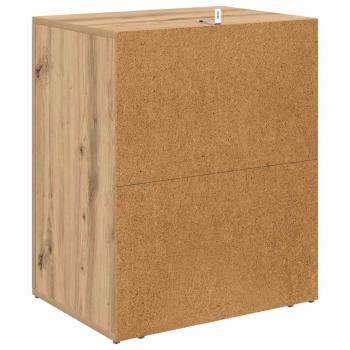 Nachttisch Eiche handwerklich 50 x 36 x 60 cm Holzwerkstoff