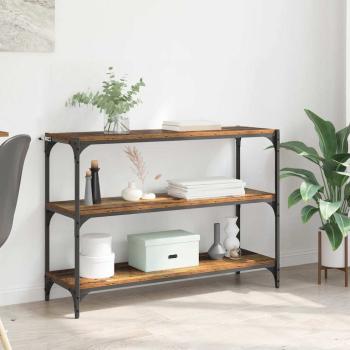 ARDEBO.de - Bücherregal Altholz 100 x 33 x 71 cm Holzwerkstoff