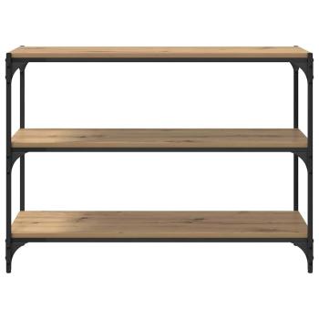 Bücherregal Eiche handwerklich 100 x 33 x 71 cm Holzwerkstoff
