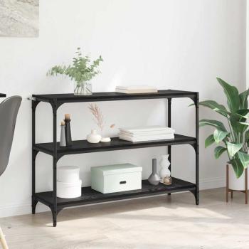 ARDEBO.de - Bücherregal Schwarze Eiche Holzwerkstoff