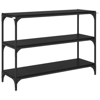 Bücherregal Schwarze Eiche Holzwerkstoff