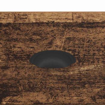 Nachttisch 2 pcs Altholz 39 x 39 x 47.5 cm Holzwerkstoff