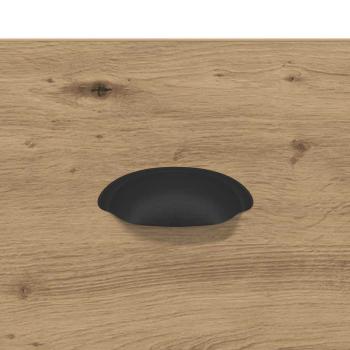 Nachttisch 2 pcs Eiche handwerklich 39 x 39 x 47.5 cm