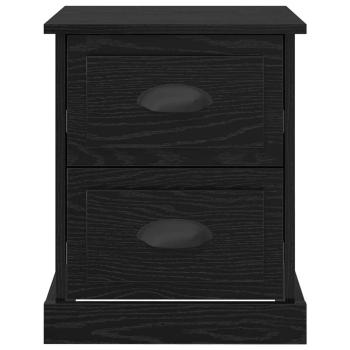 Nachttisch Schwarze Eiche 39 x 39 x 47.5 cm Holzwerkstoff