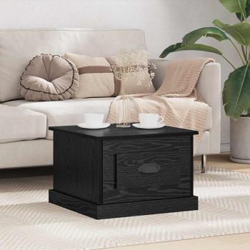 ARDEBO.de - Couchtisch Schwarze Eiche 50 x 50 x 35 cm Holzwerkstoff