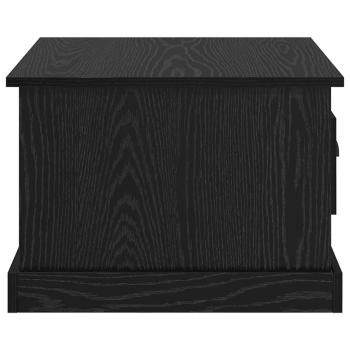 Couchtisch Schwarze Eiche 50 x 50 x 35 cm Holzwerkstoff