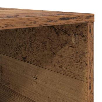 Couchtisch Altholz 80 x 80 x 36.5 cm Holzwerkstoff