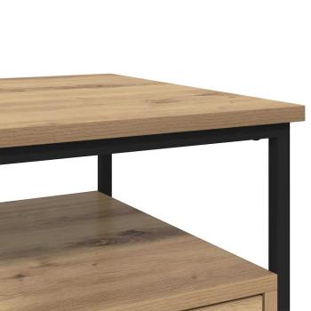 Nachttisch Eiche handwerklich 40 x 42 x 56 cm Holzwerkstoff