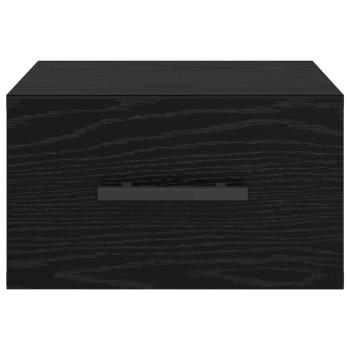 Nachttisch Schwarze Eiche 35 x 35 x 20 cm Holzwerkstoff