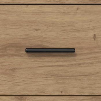 Badezimmer Schrank Eiche handwerklich 35 x 37,5 x 166 cm