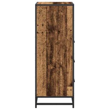 Badezimmer Schrank Altholz 35 x 37,5 x 100 cm Holzwerkstoff