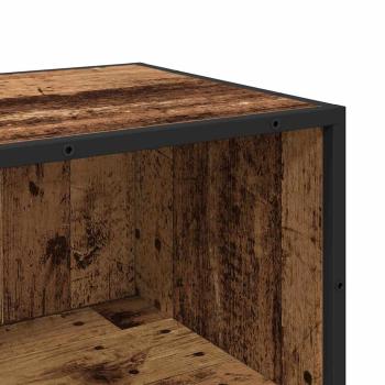 Badezimmer Schrank Altholz 35 x 37,5 x 100 cm Holzwerkstoff